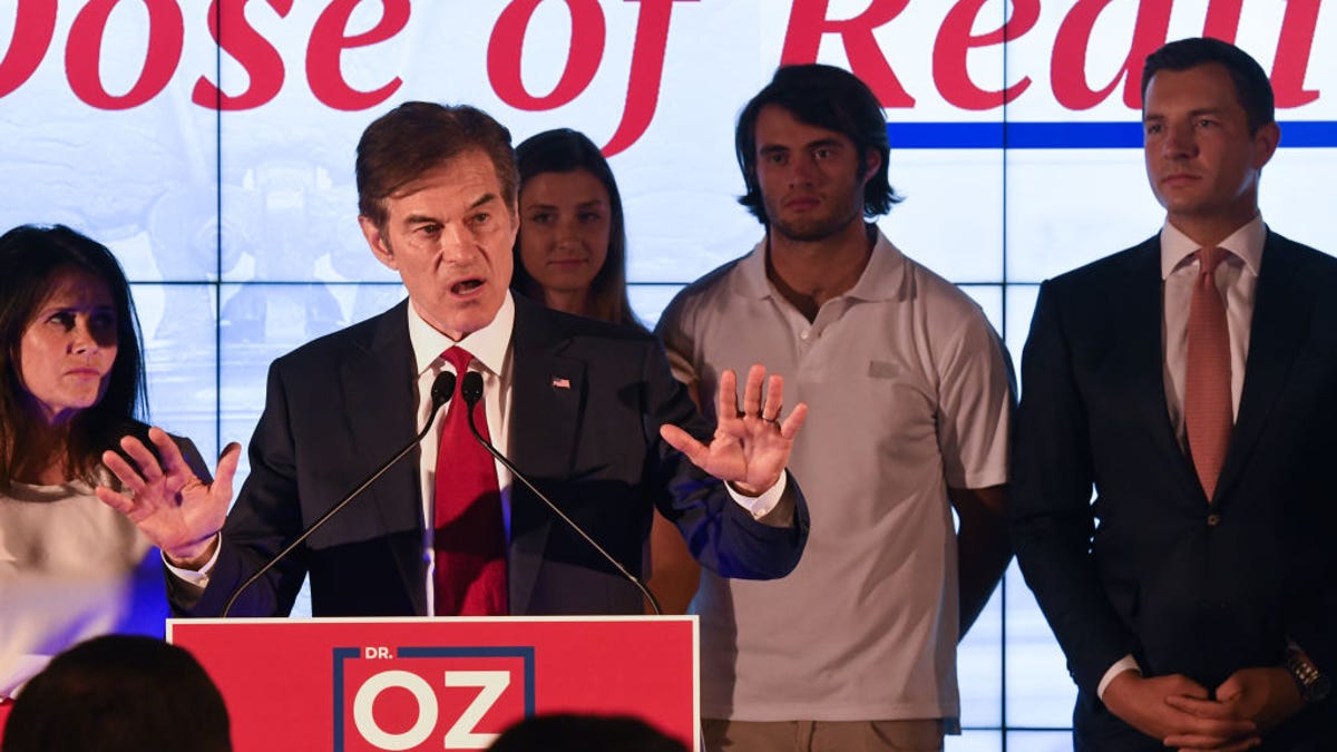 Dr. Oz , who is running for senate, keeps putting his foot in his mouth. 