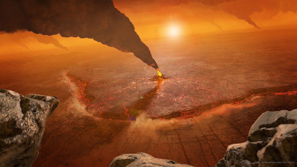Researchers Spot an Active Volcano on Venus, Suggesting the Planet Is Active