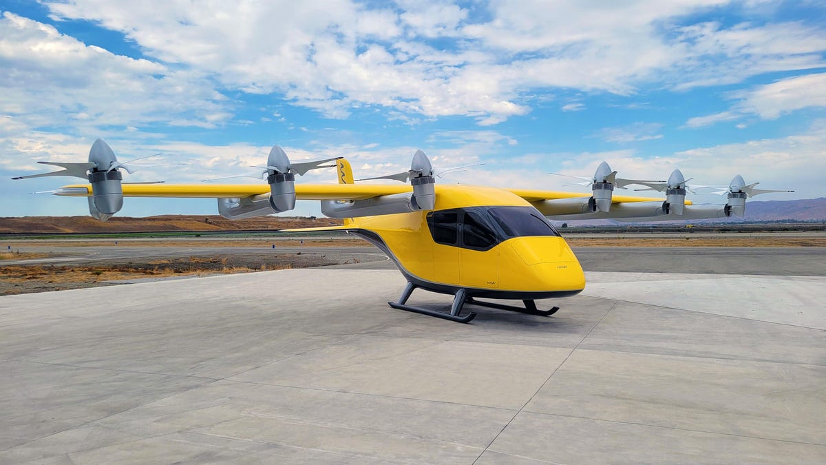 Wisk Debuts Latest Air Taxi, a Big Yellow School Bus With Wings