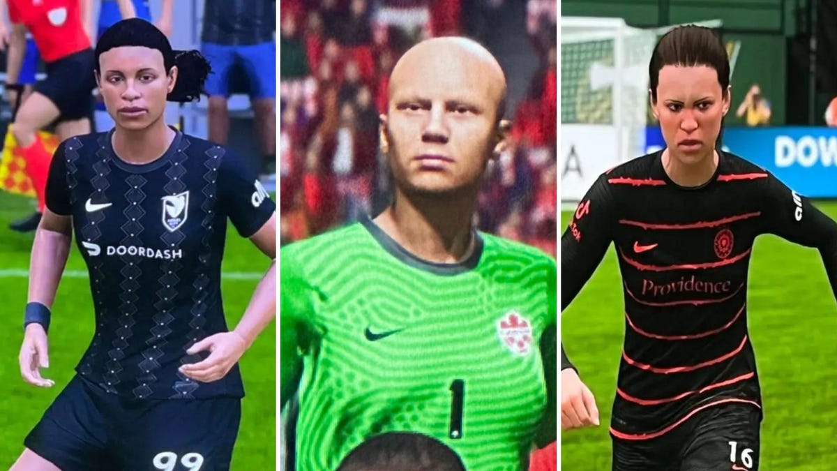 Why Do Women Soccer Players Look So Creepy in 'FIFA 23'