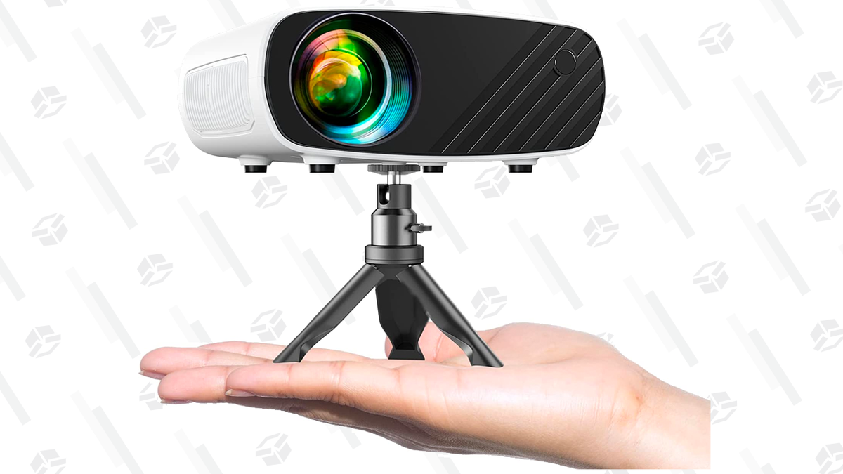 Take 65% Off This Portable Projector and Watch Movies Anywhere