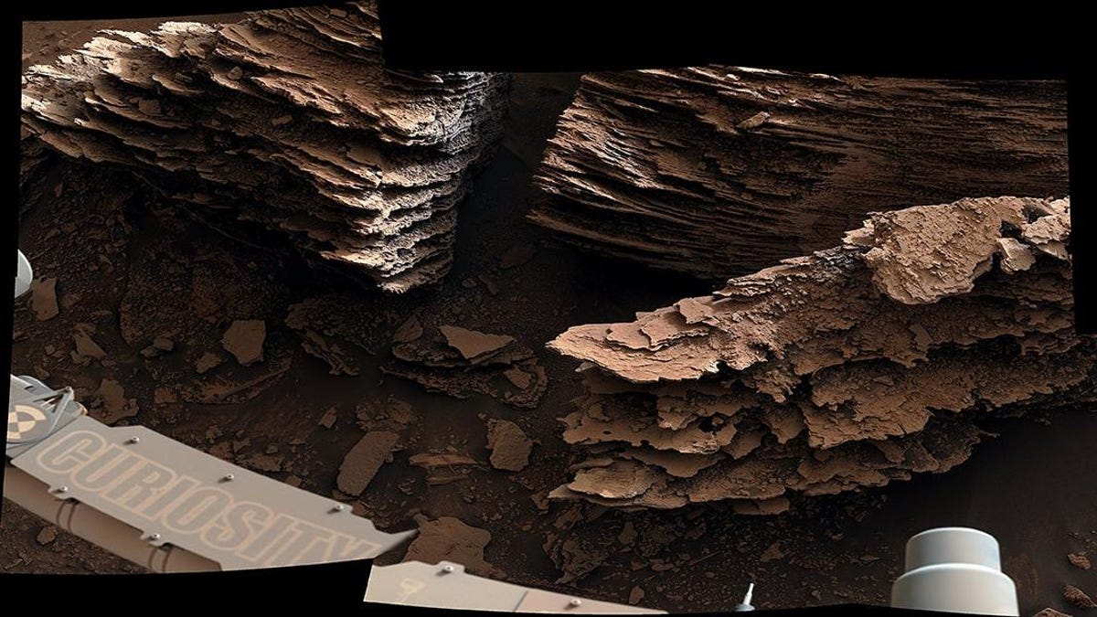NASA’s Curiosity Rover Rolls Past Evidence of Ancient Water