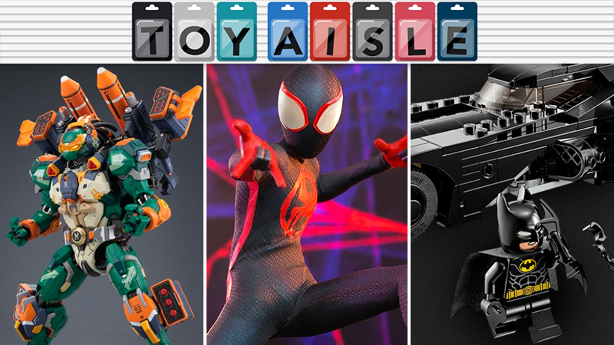 TMNT Mechs, Across the Spider-Verse Figures and more toy news