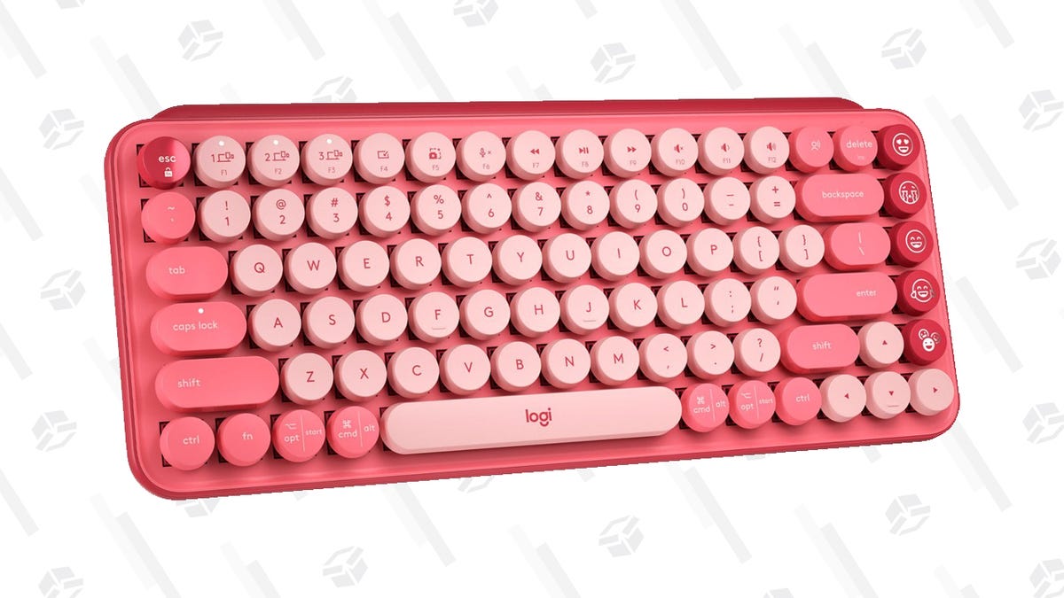 This Super Cute Mechanical Keyboard Has Customizable Emoji Keys and Is $20  off