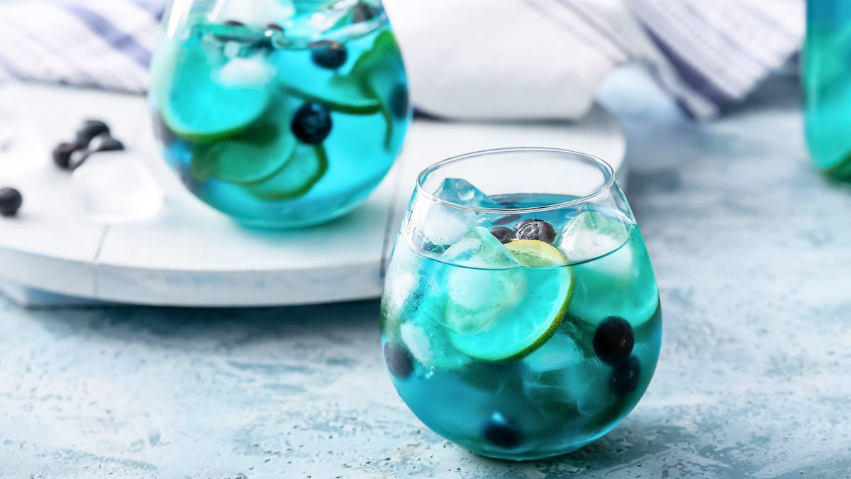 Serve Up Some Blue Drinks at Your 4th of July Cookout