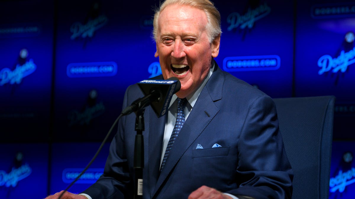 Vin Scully was as much a part of the Dodgers as any player ever