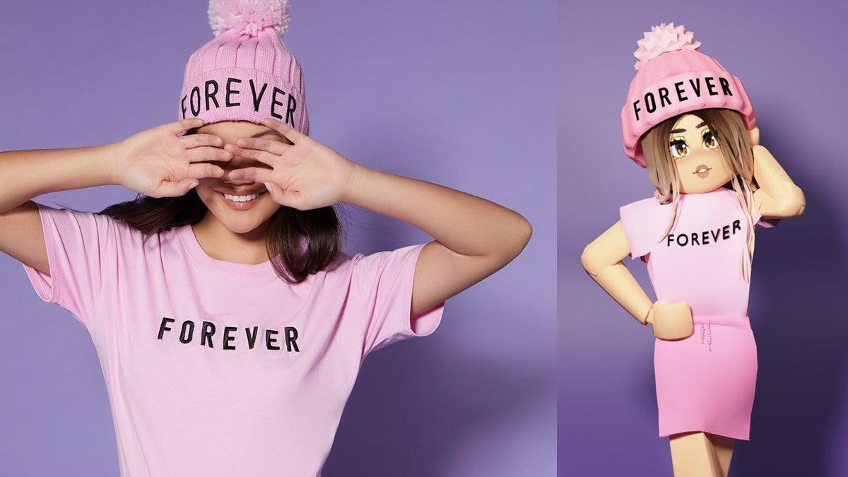 Forever 21’s Roblox Fashion Turned Into Boring IRL Clothes