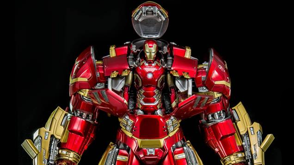 hulkbuster with iron man inside