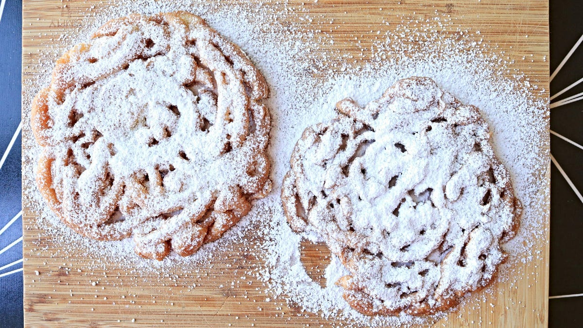 You Can Make Funnel Cake With Pancake Mix