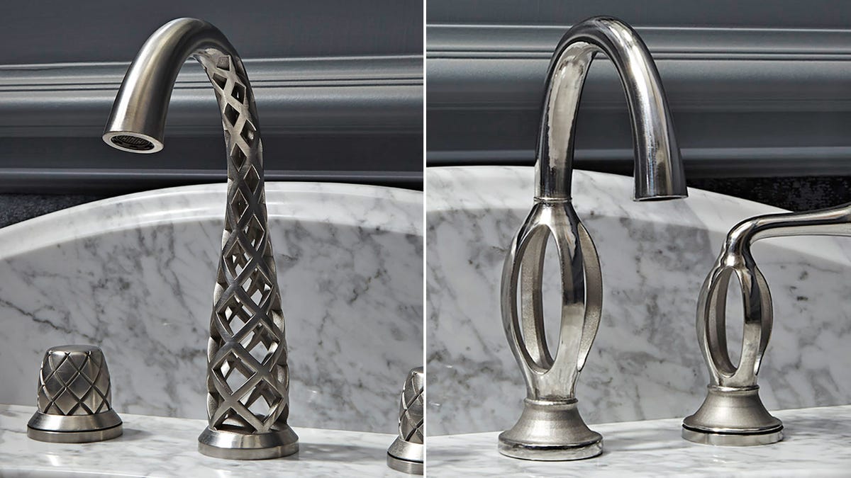These Impossibly Twisted 3d Printed Faucets Somehow Actually Work