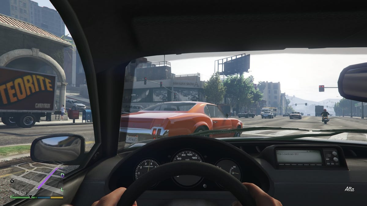 Gta v first person driving