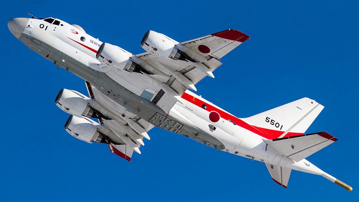 Japan S Totally Original Maritime Patrol Jet Is Hunting For