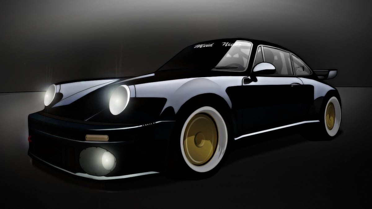 Wangan S Infamous Blackbird Porsche 930 Turbo