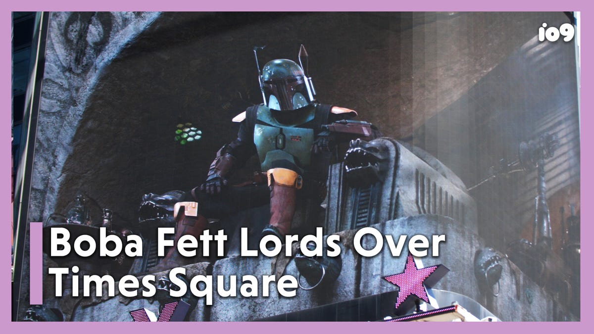 Boba Fett domina Times Square