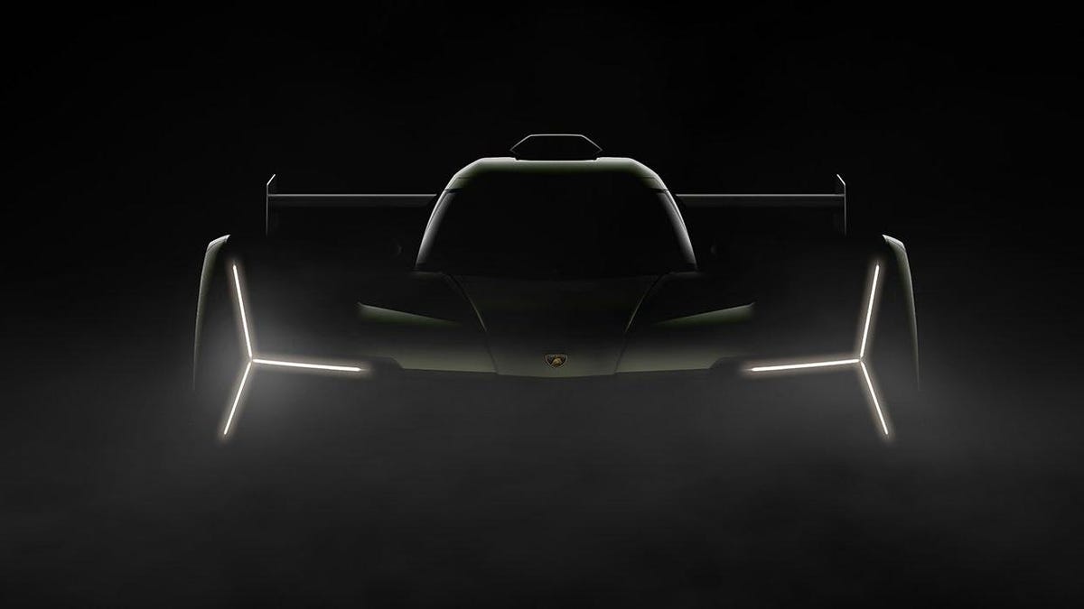 It Sure Seems Like Lamborghini’s LMDh Le Mans Prototype Leaked