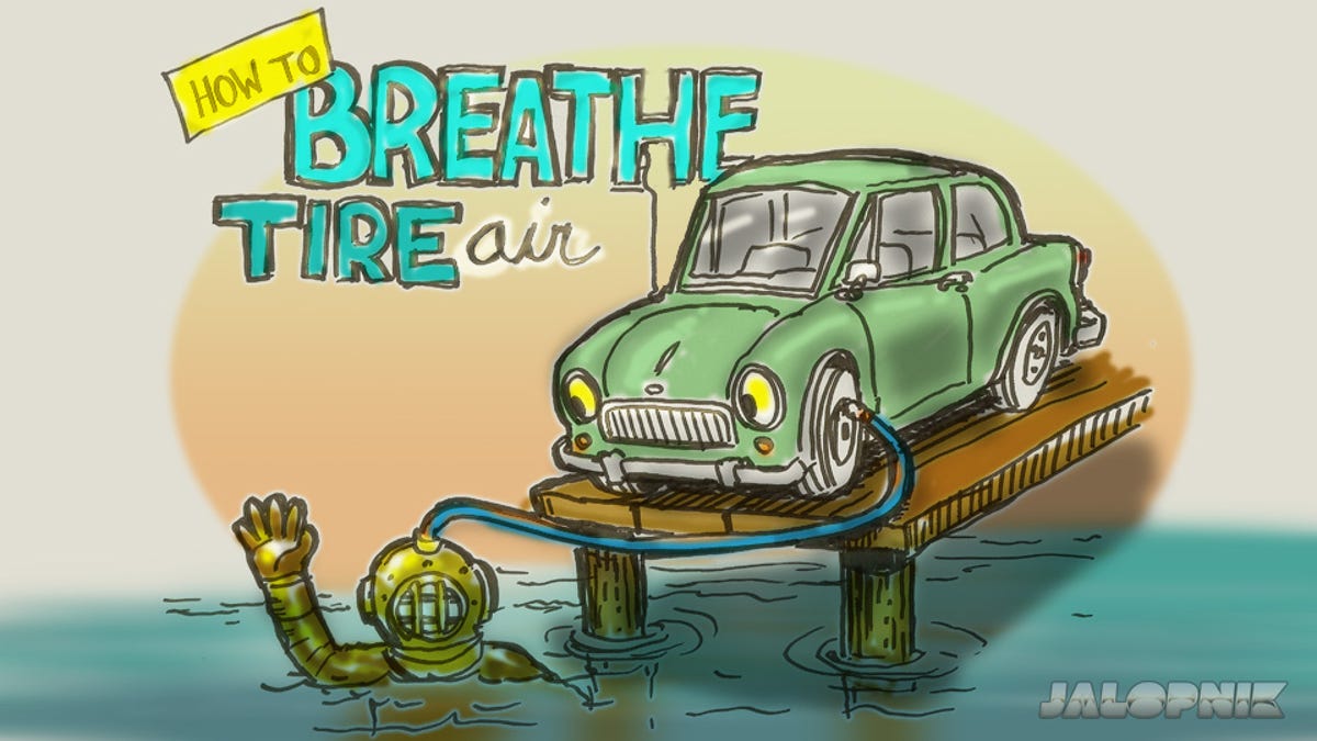 How To Breathe Out Of A Tire And Prove Mythbusters Wrong