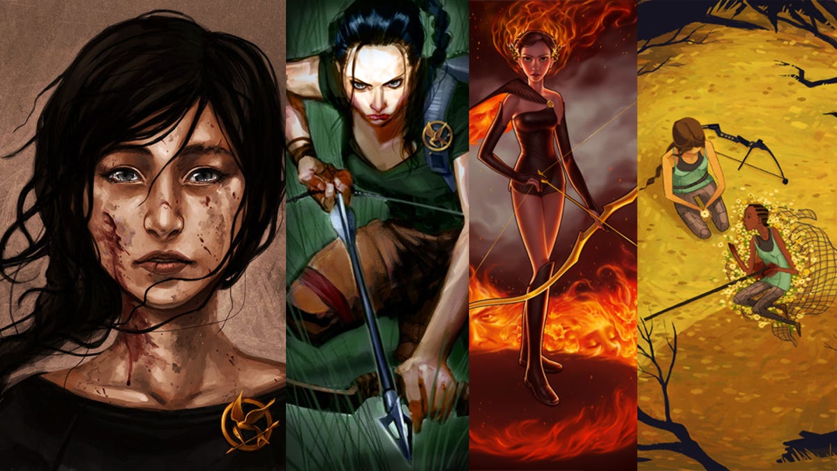 The Girl Who Was On Fire The Most Amazing Hunger Games Fan Art