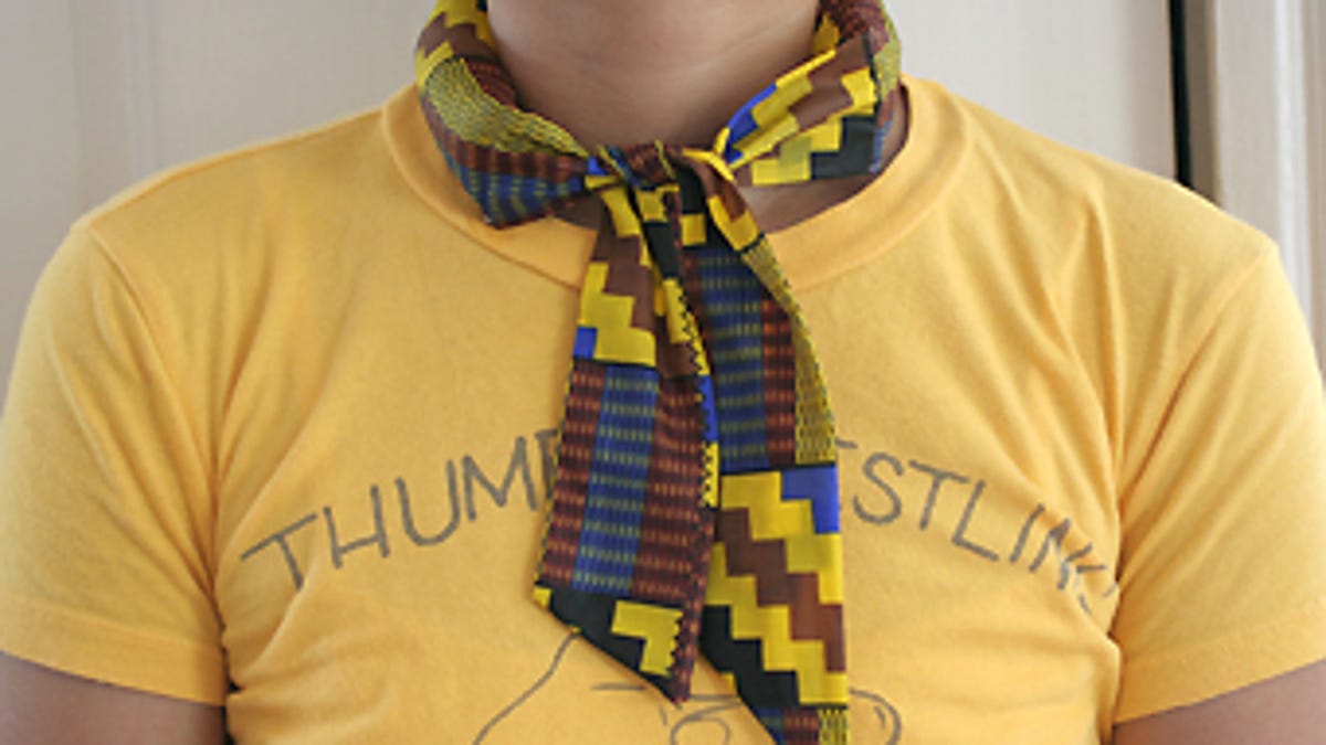 Make A Cooling Neck Tie Or Scarf
