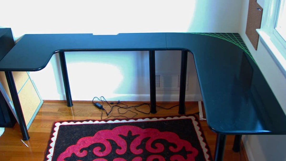 Build Your Own U Shaped Computer Desk For Less Than 100