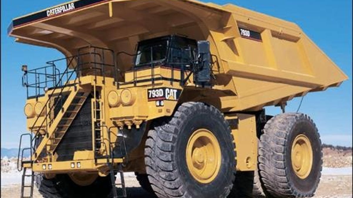 Caterpillar 793 World S Coolest Dump Truck Now With Electric Drive