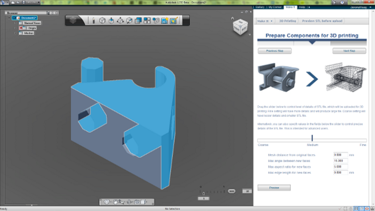 Autodesk 123d Lets You Print Your Own 3d Objects With Or Without A
