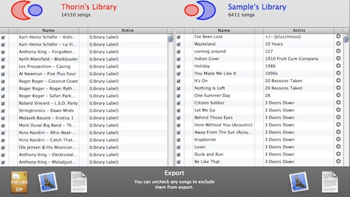 Mashduo Compares Your Itunes Library With Friends And Reports The