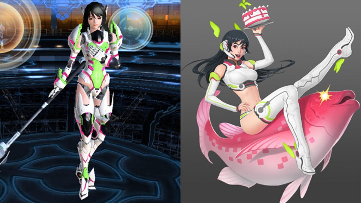 Phantasy Star Online 2 S Character Creator Brings Sci Fi Anime