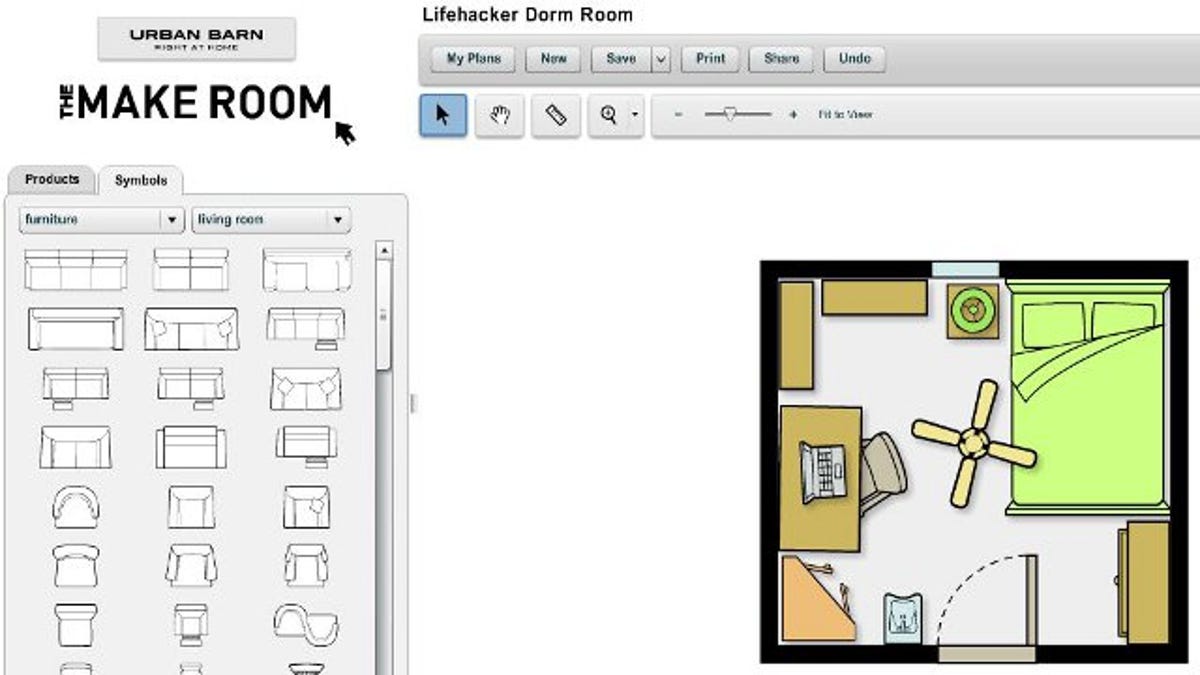 The Make Room Planner Webapp Simplifies Room Layout Design