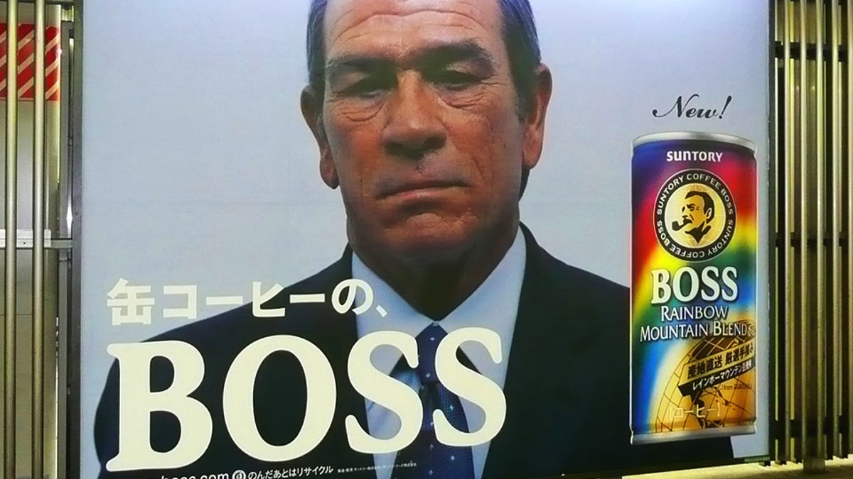 Tommy Lee Jones Loves Japan Where He Stars In Canned Coffee Ads