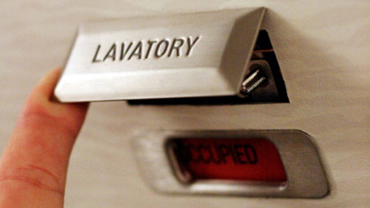 How To Open An Airplane Lavatory Door From The Outside