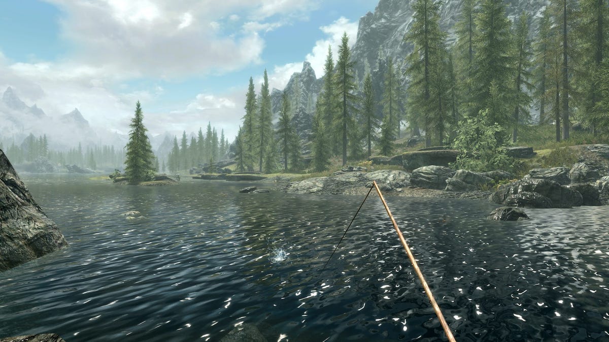 Skyrim's New Fishing Mini-Game: The Kotaku Review thumbnail