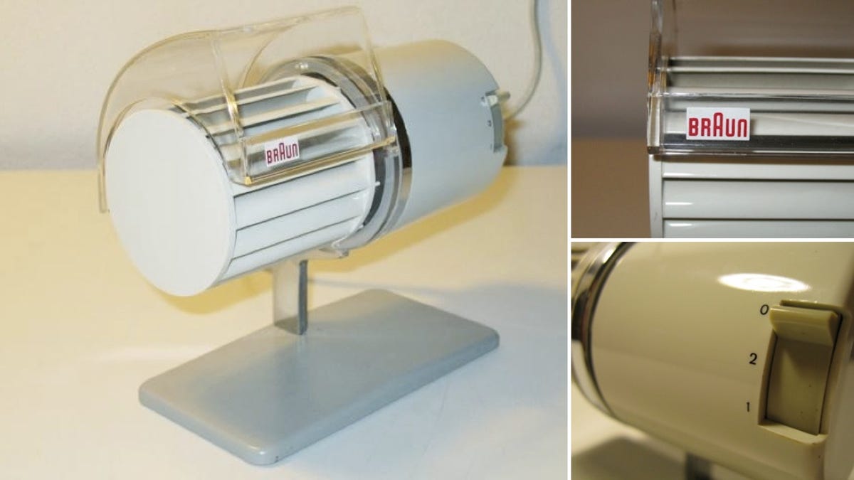 This Classic Braun Desktop Fan Makes Your Sweat Look Stylish