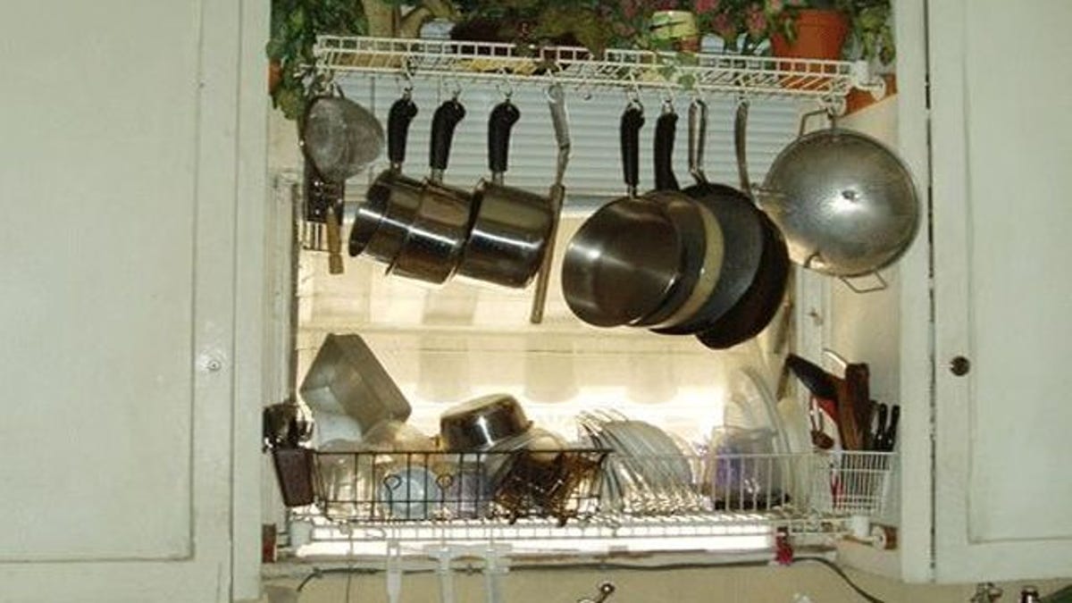 Hacker Challenge Winner Drain Your Dishes From A Diy Hanging Rack