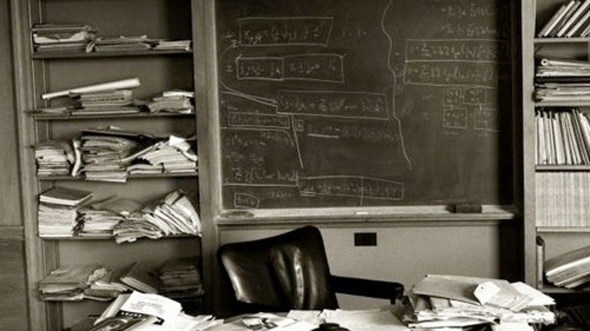 Never Before Seen Pictures Of Albert Einstein S Desk On The