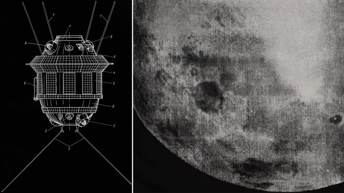 The First Photo Of The Far Side Of The Moon