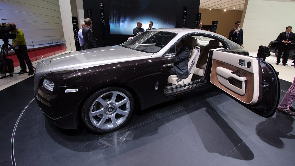 The Rolls Royce Wraith Has Massive Suicide Doors