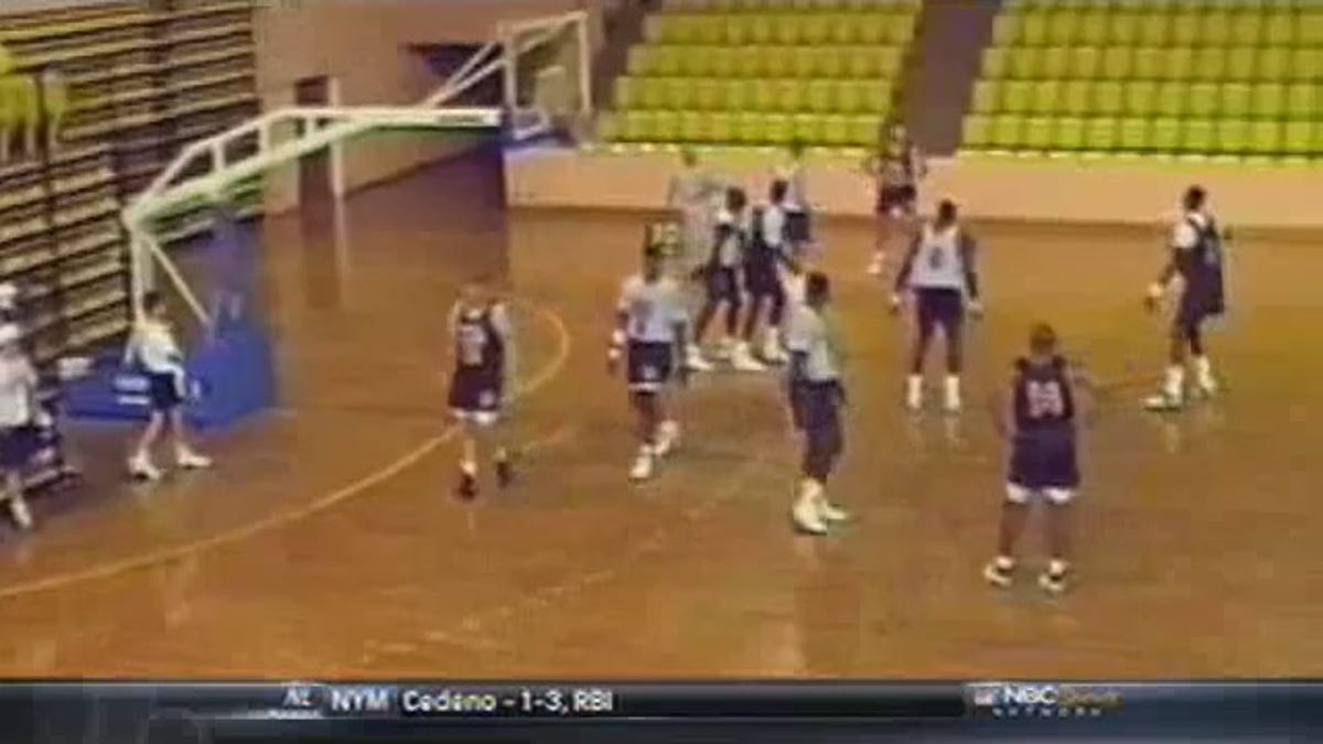 After 20 Years Footage From The Dream Team S Monaco Scrimmage
