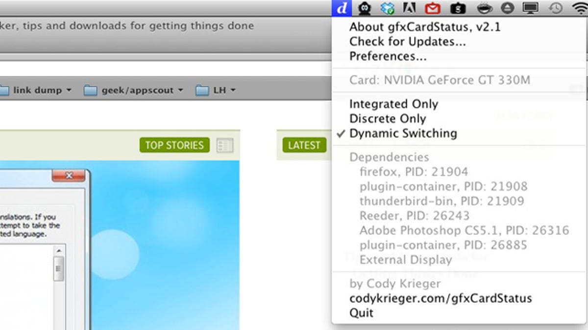 Gfxcardstatus for mac computers