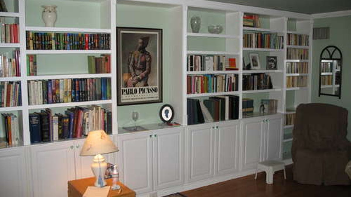 Get Built In Bookcases Inexpensively By Using Pre Made Parts