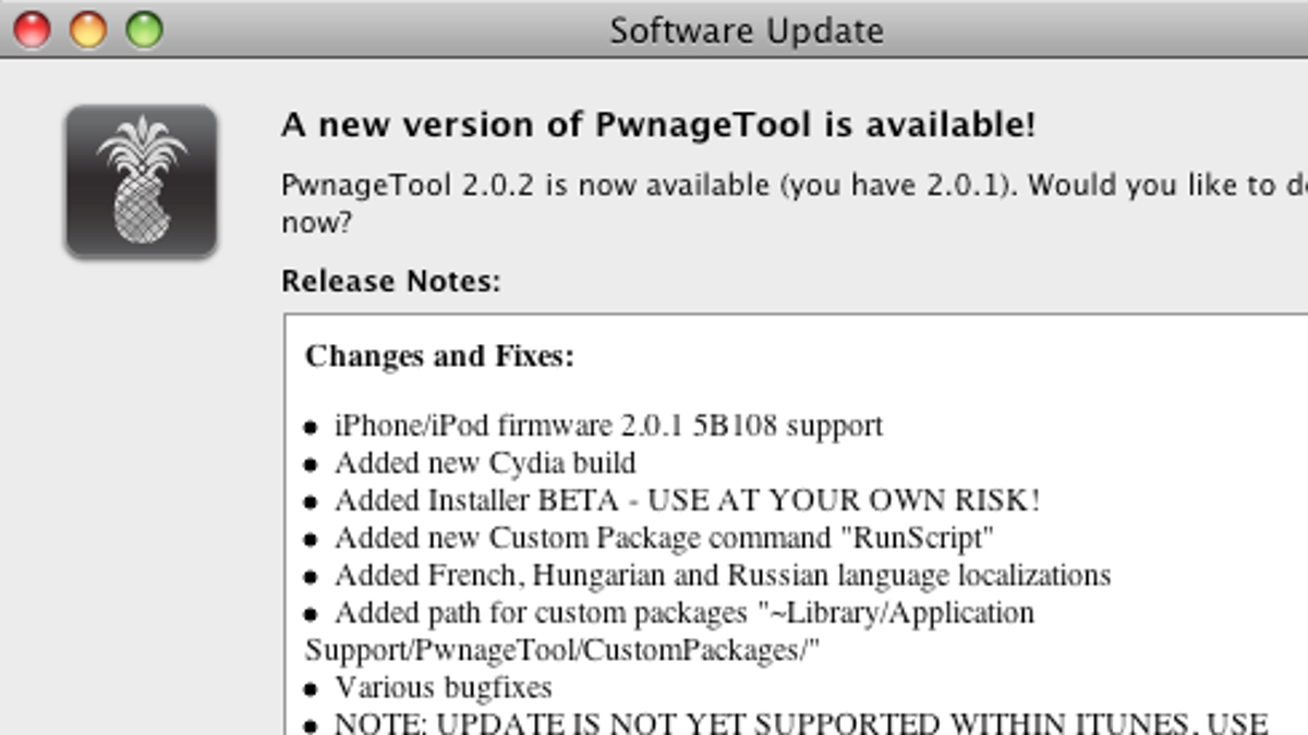 TÉLÉCHARGER LOGICIEL PWNAGE TOOL VERSION 2.0.1 TOOL 2.0.1 LOGICIEL PWNAGE TÉLÉCHARGER VERSION