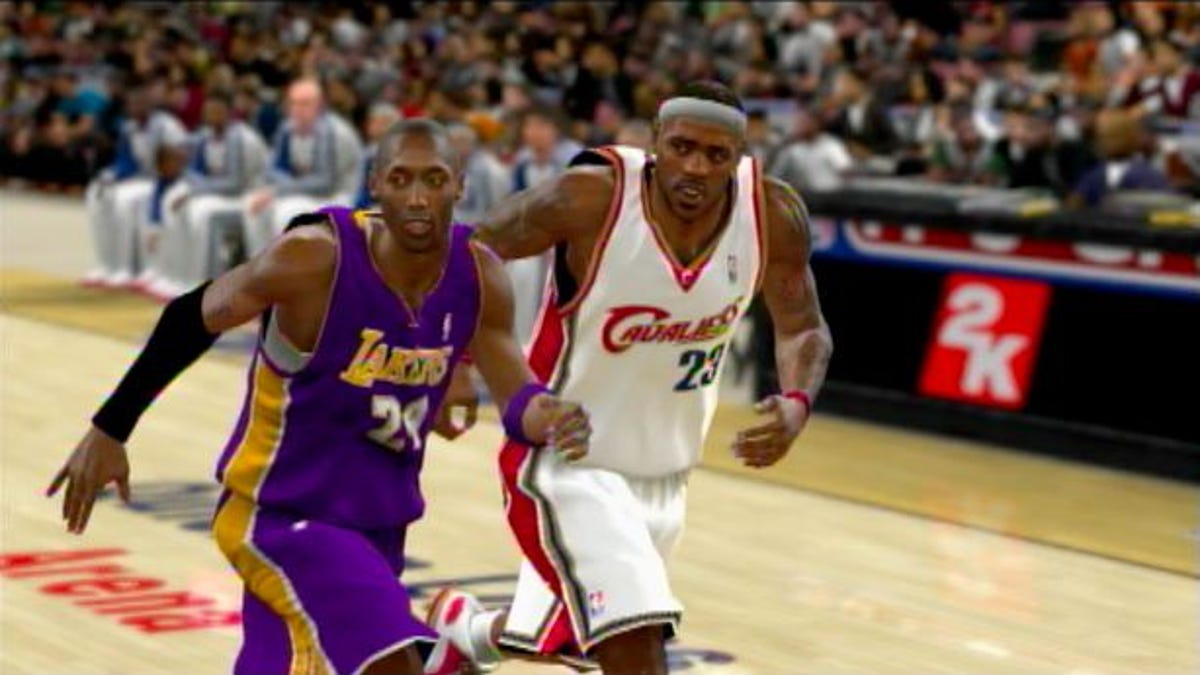 nba 2k10 lebron james