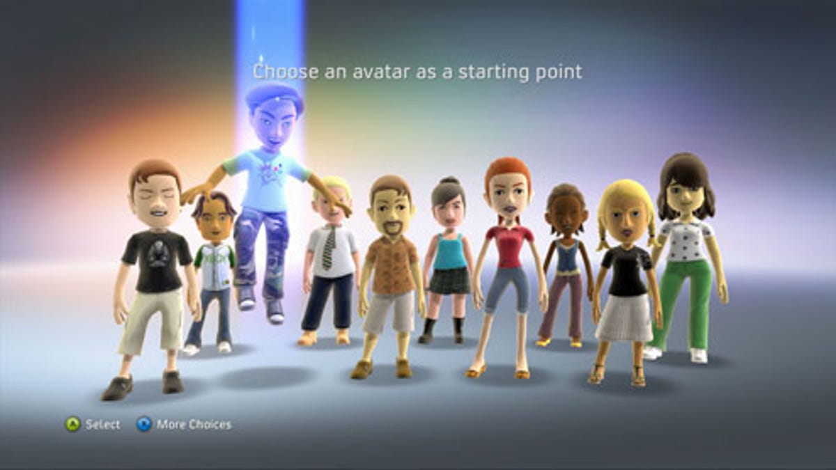 Nxe Impressions Creating An Avatar Playing With My Xbox