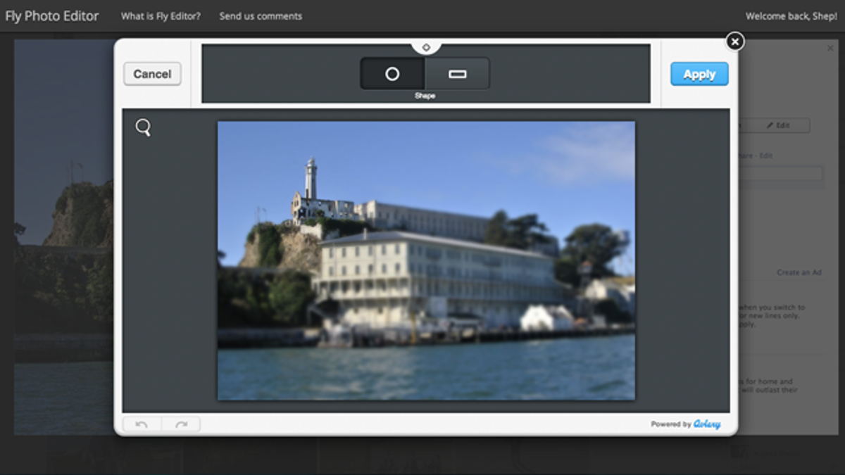 Fly Photo Editor Tweaks Your Facebook Photos Right In The Browser