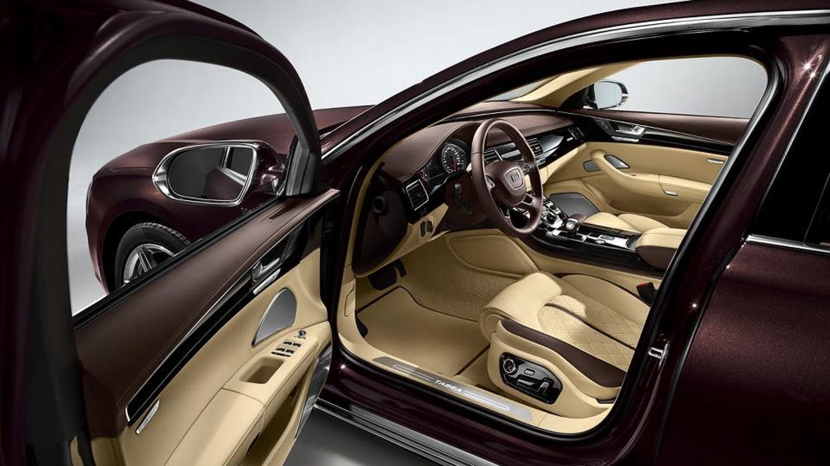 Audi Color Of The Day Magnolia With Chestnut Brown Interior