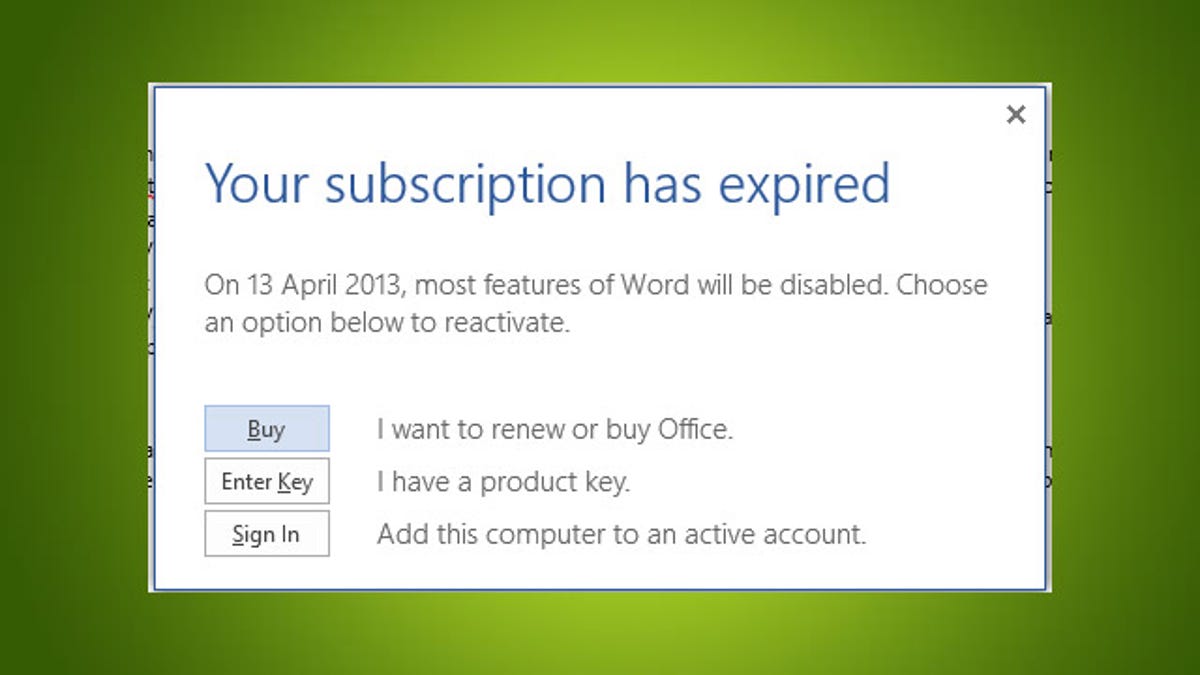 Extend Your Microsoft Office Trial For Five More Months