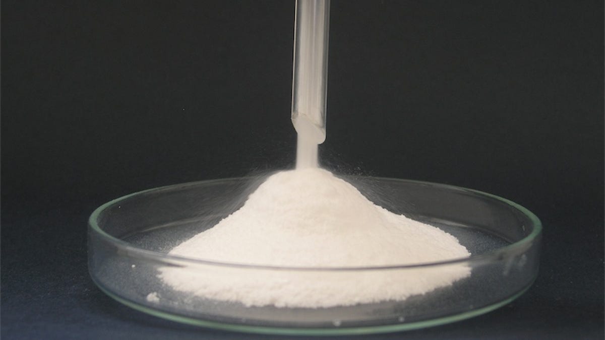 This bone-dry water-silica compound could provide a way to transport danger...