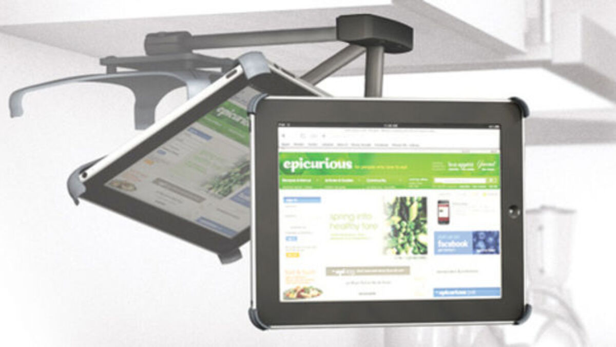 Cabinet Mounted Ipad Docks Are Cheaper Than Plasmas I Suppose