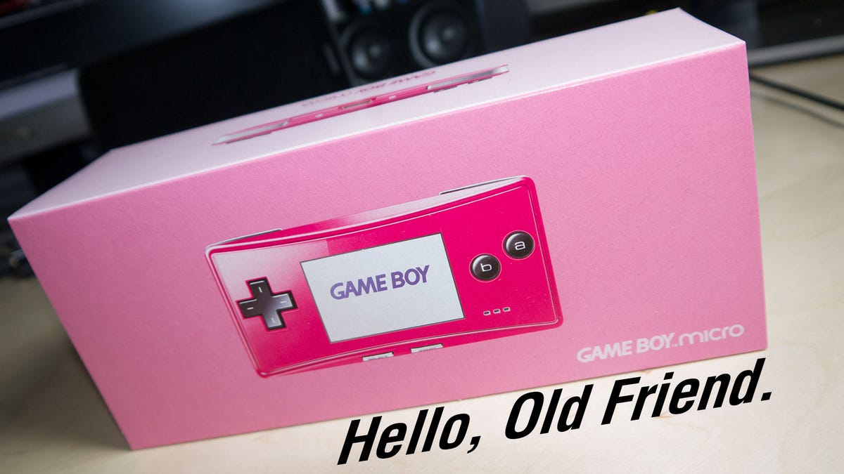 You Re Just In Time For A Game Boy Micro Unboxing