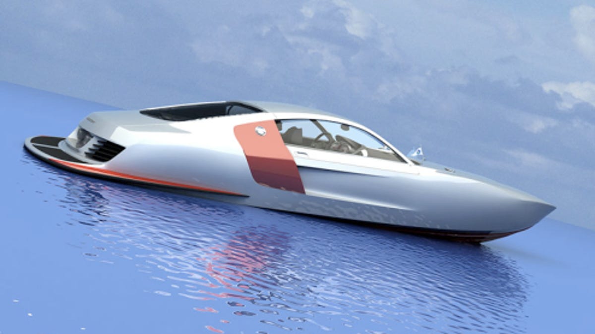 Audi R8 Inspired Catamaran Conceptually Cruises Dubai Coast
