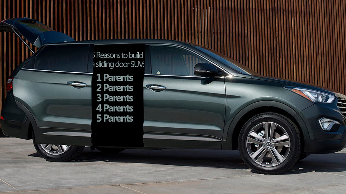 Parents Demand A Sport Utility With Rear Sliding Doors